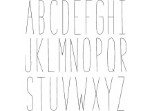 Stickserie - Alpha Delight Doodle Schrift inkl. BX Schriftart